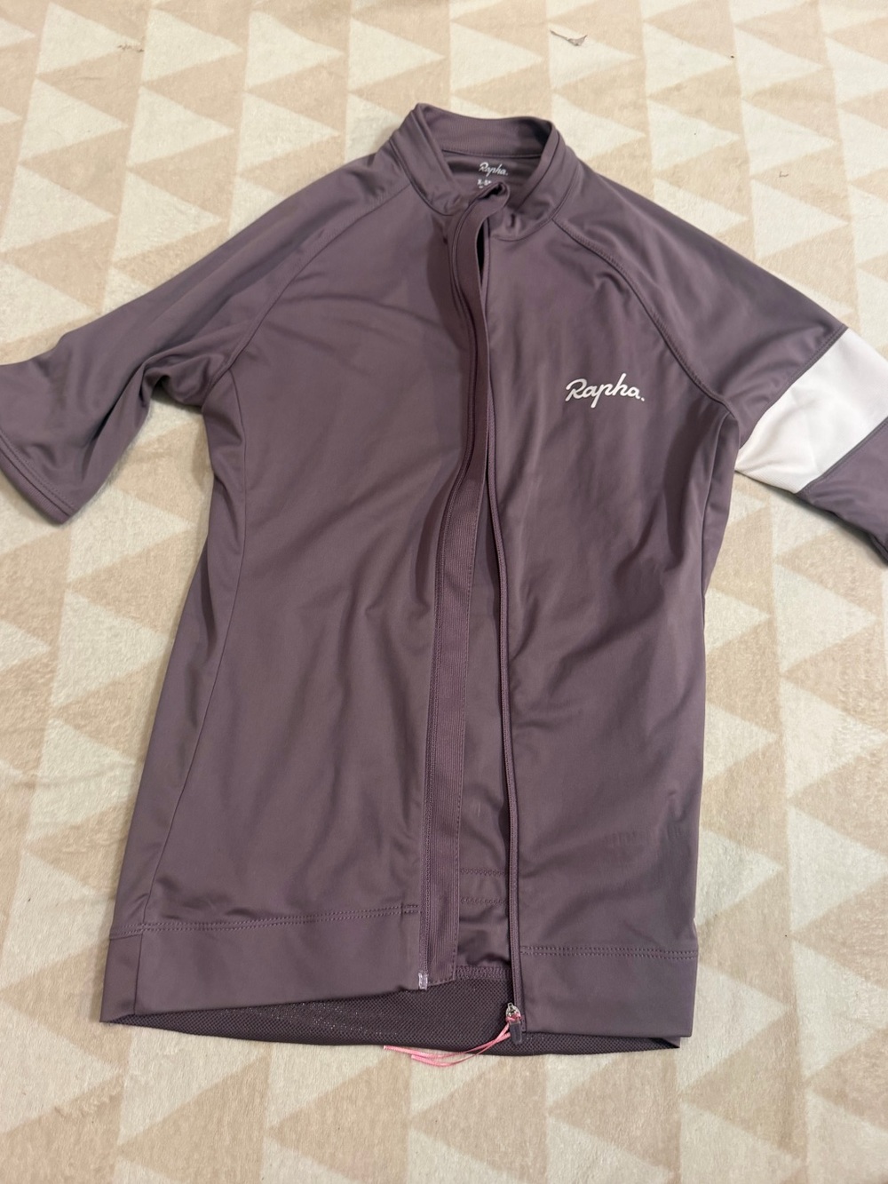 Rapha women’s core cycling jersey purple